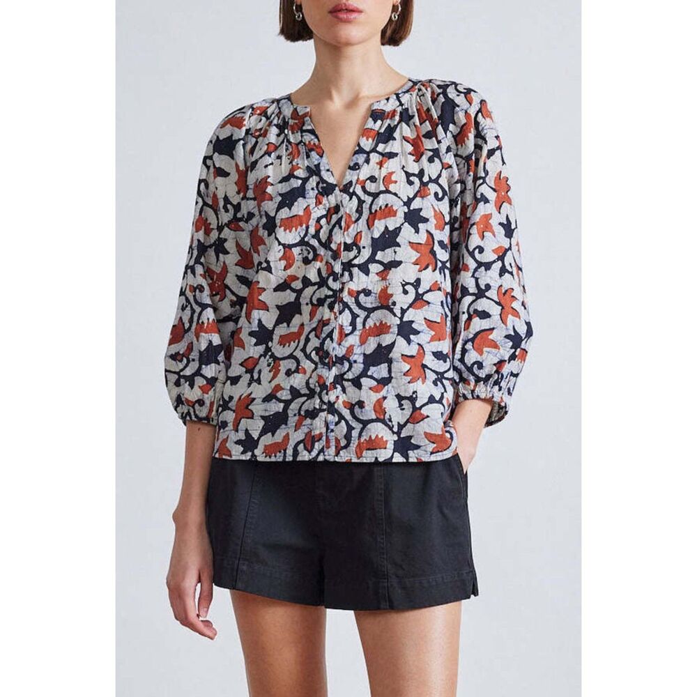 Apiece Apart Mitte‎ Batik Spice Top Small EUC